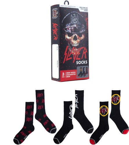 PERRI'S SLAYER CREW SOCKS 3 PACK GIFT BOX