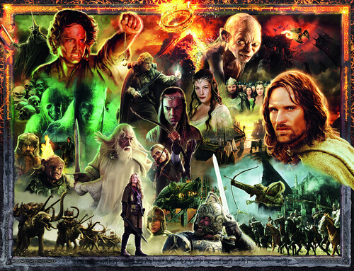 LORD OF THE RINGS RETURN OF THE KING 2000 PIECE