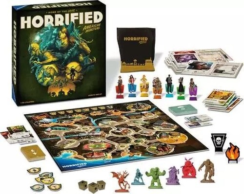 HORRIFIED AMERICAN MONSTERS GAME