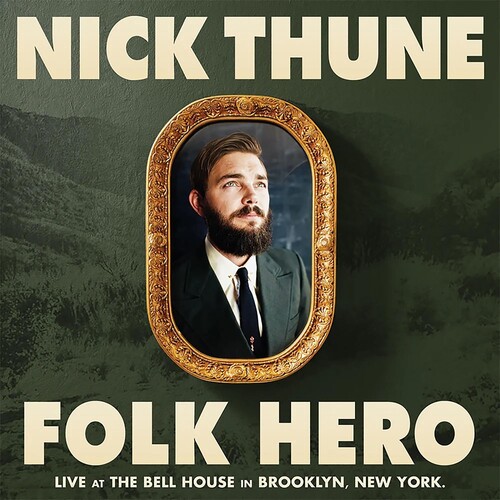 NICK THUNE - Folk Hero vinyl record cover