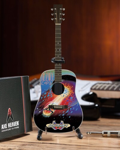 Journey Escape Album Tribute Acoustic 10 Inch Miniature Replica Collectible