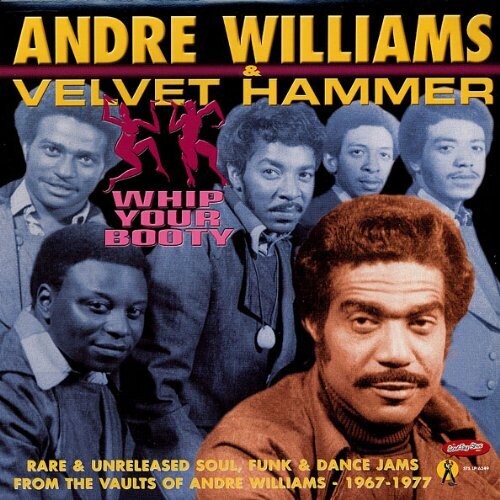 Andre Williams - Whip Your Booty vinyl record cover