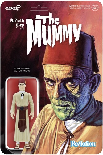Universal Monsters Reaction Figures - Ardeth Bey - Universal Monsters ReAction Figures - Ardeth Bey (Karloff Mummy withFez)