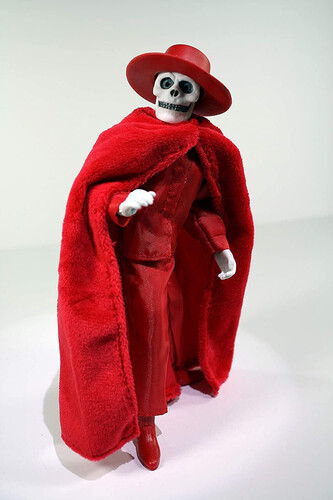 MEGO HORROR PHANTOM OF THE OPERA RED DEATH 8IN AF