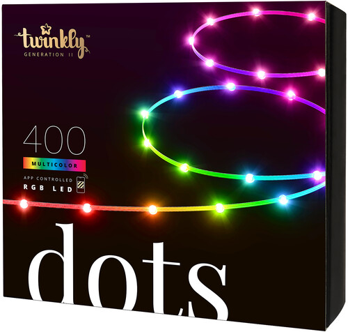 TWINKLY 400RGB LED DOTS TRNSP