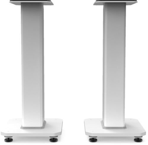 KANTO SX22W 22 FILLABLE SPEAKER STANDS PAIR WHITE