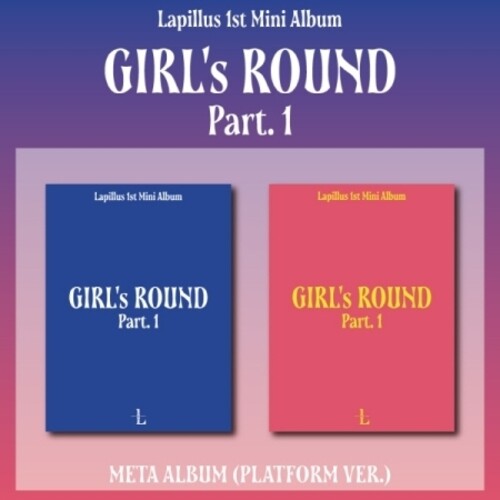 Girl's Round Part. 1 - Platform Version - incl. Autograph Message Photocard, Accordion Booklet + Digital Contents