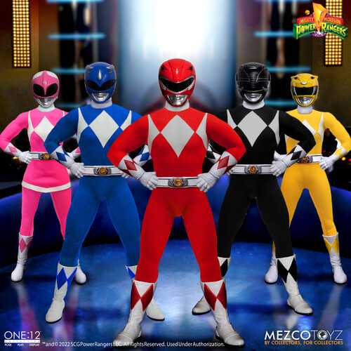 ONE:12 COLLECTIVE MMPR DELUXE BOXED SET
