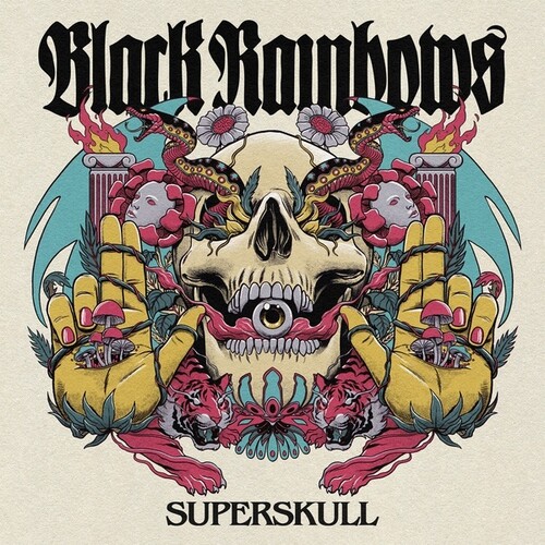 Black Rainbows - Superskull (Blue) [Colored Vinyl] (Pnk) (Wht)