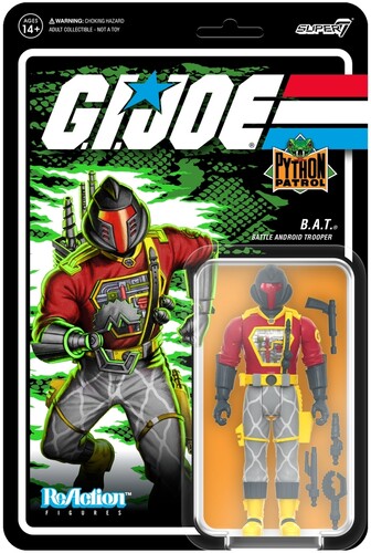 G.I. JOE REACTION FIGURES WAVE 6 - PYTHON PATROL C