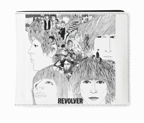 ROCKSAX BEATLES REVOLVER WALLET BLK