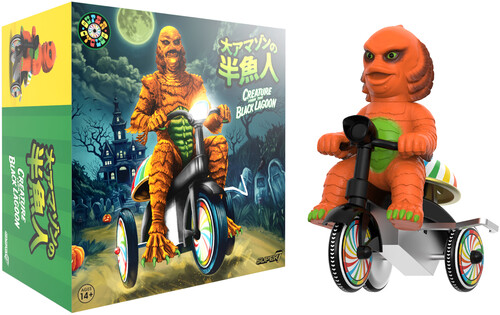 CREATURE FROM THE BLACK LAGOON (ORANGE & BLACK )