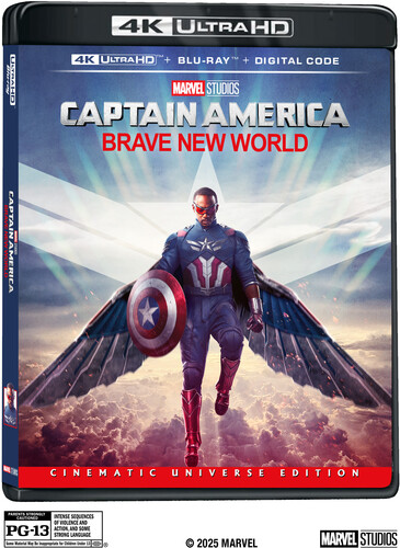 Captain America: Brave New World (4K Ultra HD + Blu-ray + Digital Copy)