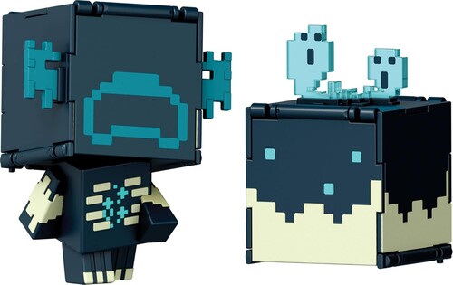 MINECRAFT FLIPPIN FIGS SKULK CATALYST AND WARDEN