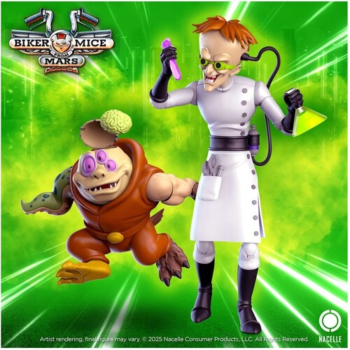 BIKER MICE FROM MARS - KARBUNKLE & FRED THE MUTANT