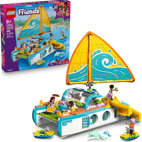 FRIENDS TRAVEL BOAT ADVENTURE