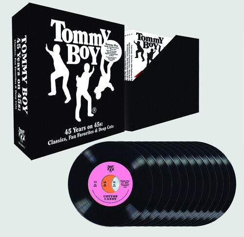 Various Artists - Tommy Boy - 45 Years on 45s: Classics, Fan Favorites & Deep Cuts vinyl record cover