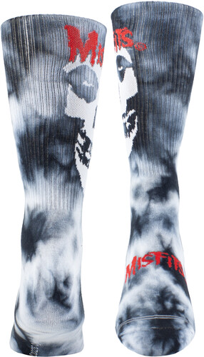 PERRI'S MISFITS TIE DYE BODY CREW SOCKS