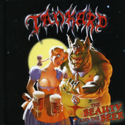 Tankard - Beauty & The Beer vinyl record cover