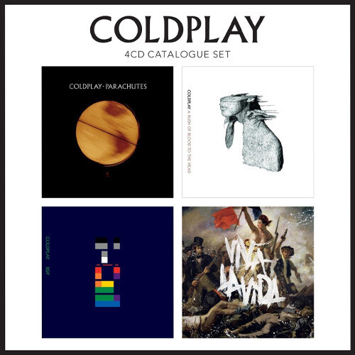 Coldplay - 4 Cd Catalogue Set vinyl record cover