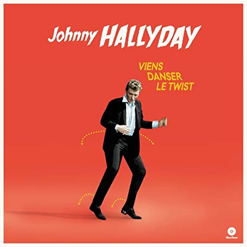 Johnny Hallyday - Viens Danser Le Twist vinyl record cover