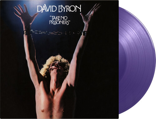 David Byron - Take No Prisoners vinyl record cover