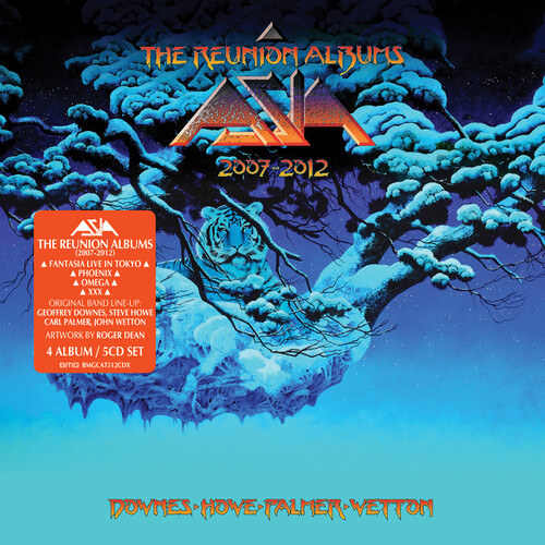 Asia - The Reunion Albums 2007-2012 [5CD Box Set]