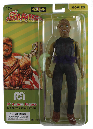 MEGO MOVIES TOXIC AVENGER 8IN AF