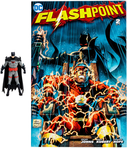 3 FIGURE WITH COMIC WAVE 2 - BATMAN (FLASHPOINT)