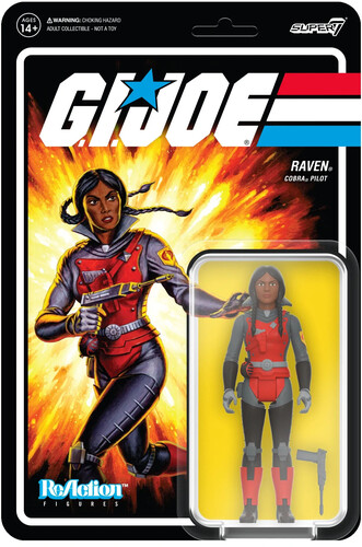 G.I. JOE REACTION FIGURES WAVE 5 - RAVEN