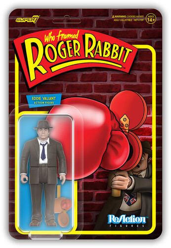 Buy Super7 Who Framed Roger Rabbit Reaction Wave 2 Eddie Valiant At Gamefly Gamefly 