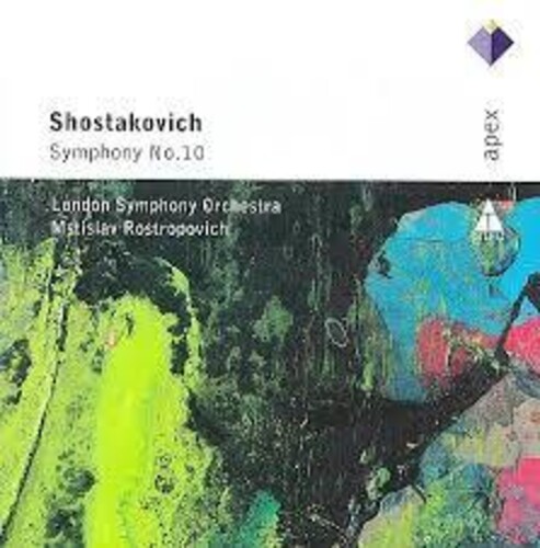 D. SHOSTAKOVICH - Symphony 10 vinyl record cover