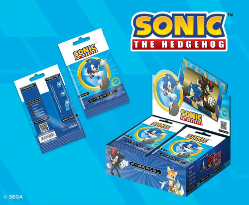 CYBERCEL S1 SONIC THE HEDGEHOG FOIL BAG 3 PACK