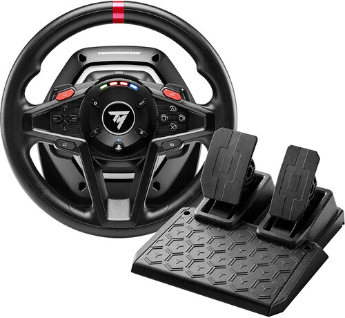 PlayStation 5 Accessory:  Racing Wheel - Thrustmaster T128P:  Officially Licensed by Sony