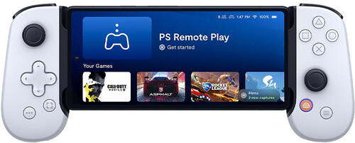 Mobile Gaming Accessory:  Backbone One Playstation Edition - USB-C - White