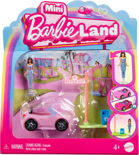 Mattel - Barbie Mini BarbieLand Doll & Convertible
