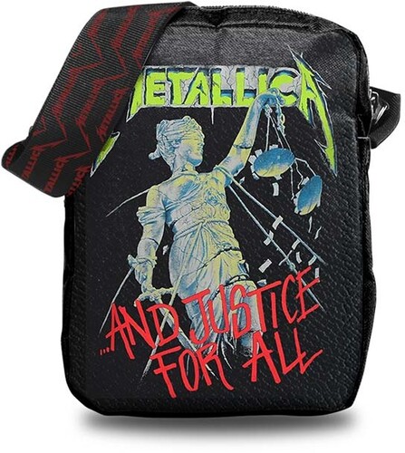 ROCKSAX METALLICA JUSTICE FOR ALL XBODY BAG BLK