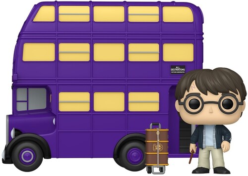 Photos - Action Figures / Transformers Funko POP! Ride Super Deluxe: Harry Potter - Harry Potter With Knight Bus