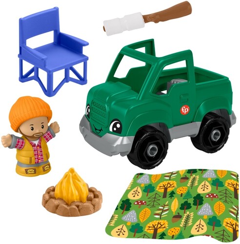 LITTLE PEOPLE TIME TO CAMP SET