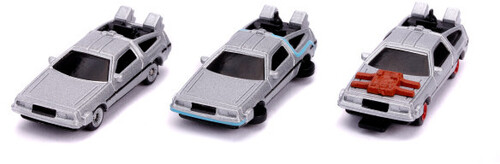 NANO HOLLYWOOD RIDES - BACK TO THE FUTURE 3-PK