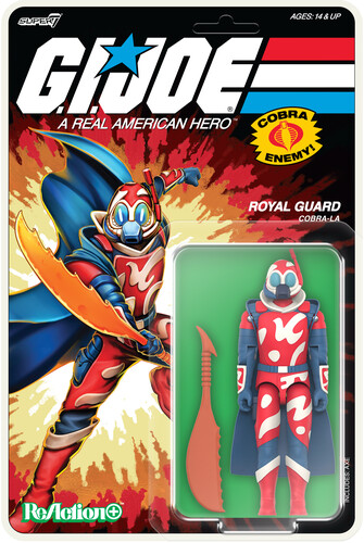 G.I. JOE REACTION WVE 04 - COBRA-LA (ROYAL GUARD)