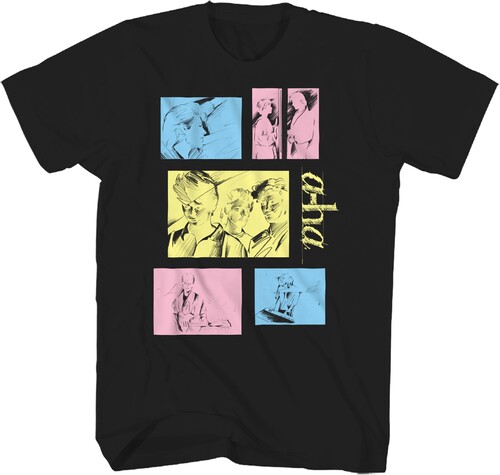 A-ha - Tour Take On Me T-Shirt - XL Black 16AHA006A4