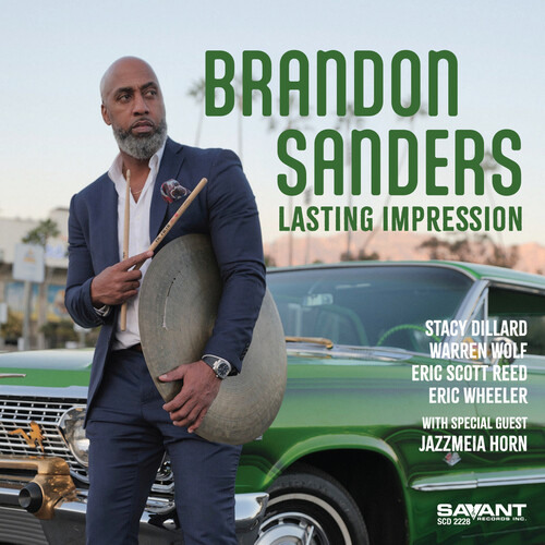 brandon sanders - Lasting Impression vinyl record cover