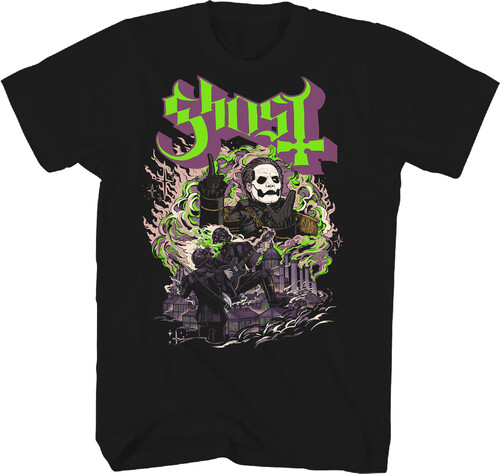 GHOST FOG T-SHIRT MEDIUM BLACK