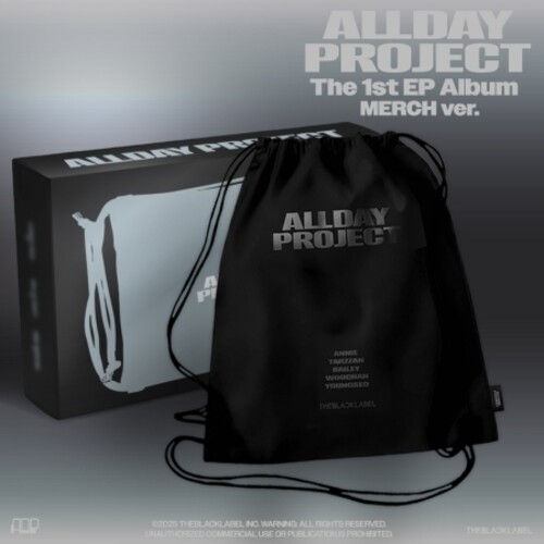 Allday Project - Merch Version - Drawstring Bag Version - incl. Unit Photocard + Folded Poster