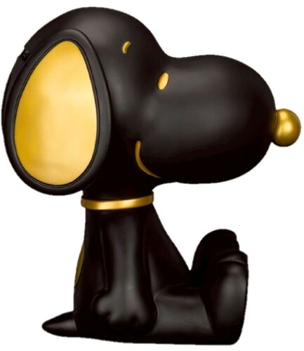 PEANUTS FUNCTIONAL FIGURINE SNOOPY BLACK & GOLD