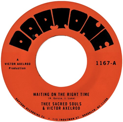 Thee Sacred Souls - Waiting On The Right Time B/W Waiting #2