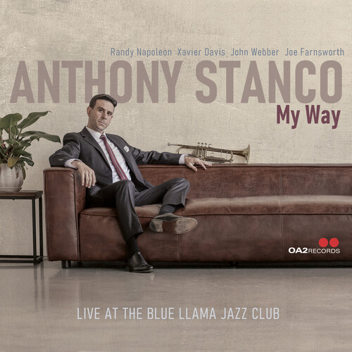 Anthony Stanco - My Way: Live At The Blue Llama Jazz Club vinyl record cover