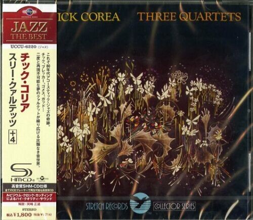 Chick Corea - Three Quartets (SHM-CD) vinyl record cover