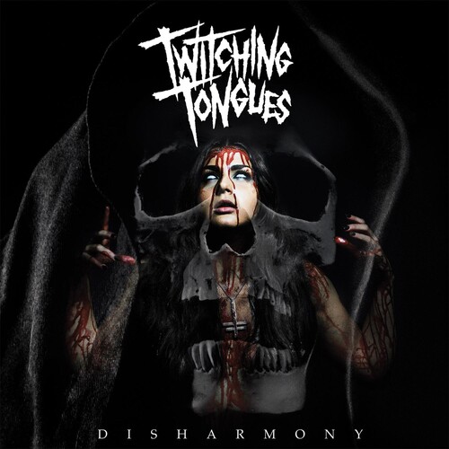 Twitching Tongues - Disharmony vinyl record cover